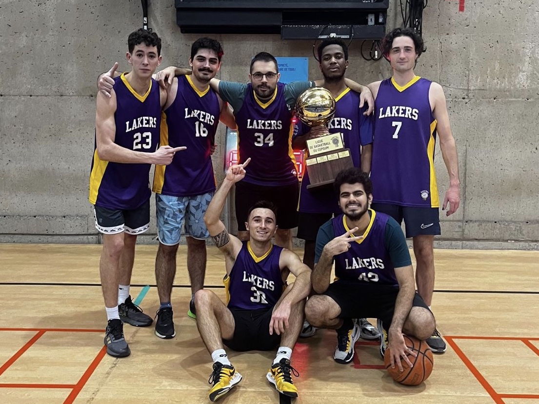 First Place in Ligue de Basketball du Cepsum