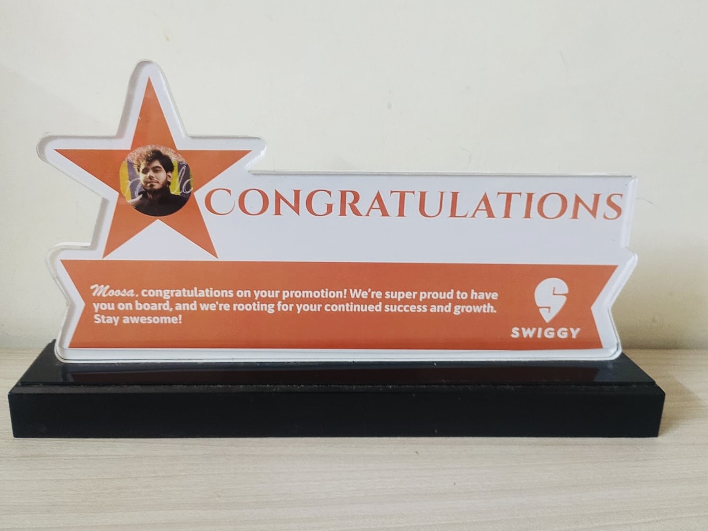 Promoted to a Data Scientist II at Swiggy